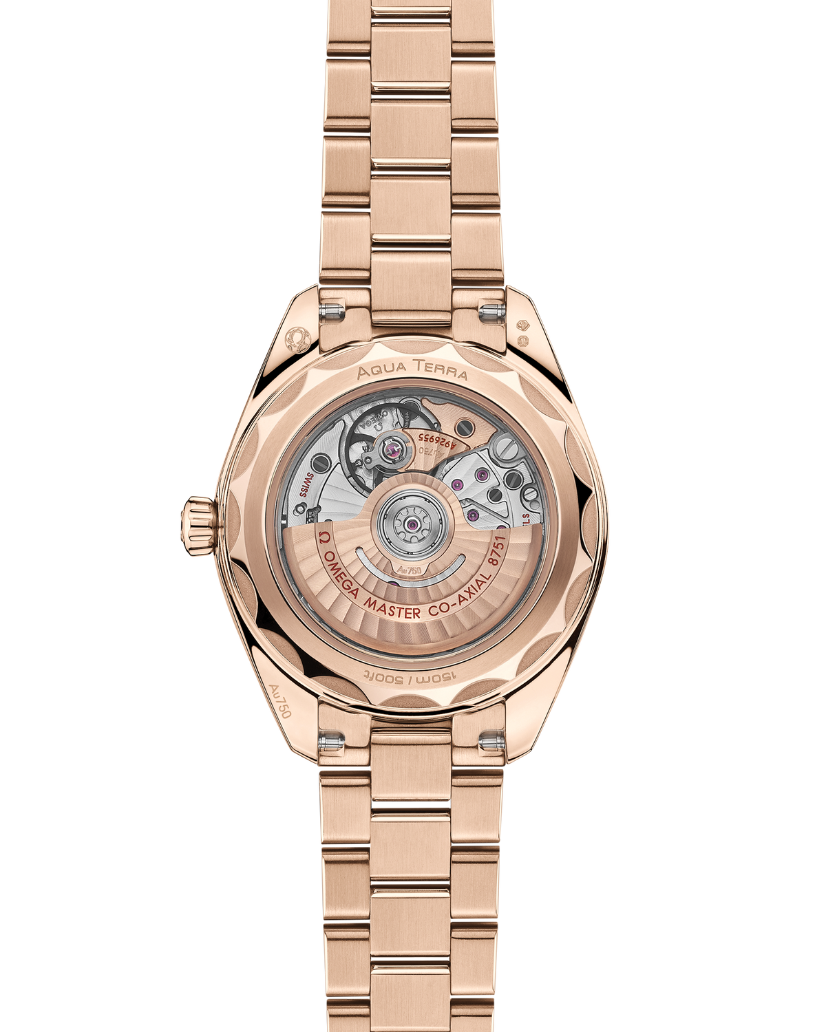 Seamaster Aqua Terra 150M 30 mm, Sedna™ gold on Sedna™ gold - 22055302061001 - View 2