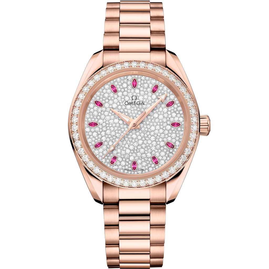 Seamaster Aqua Terra 150M 34 mm, Sedna™ gold on Sedna™ gold - 22055342099007 - View 1