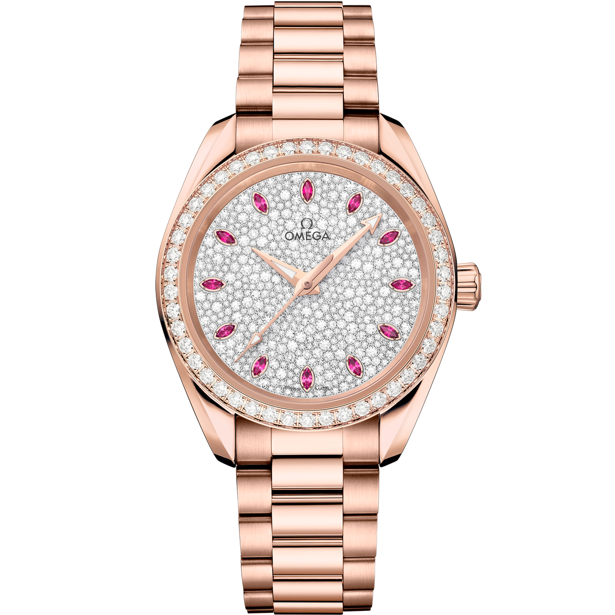 Seamaster Aqua Terra 150M 34 mm, Sedna™ gold on Sedna™ gold - 22055342099007 - View 1