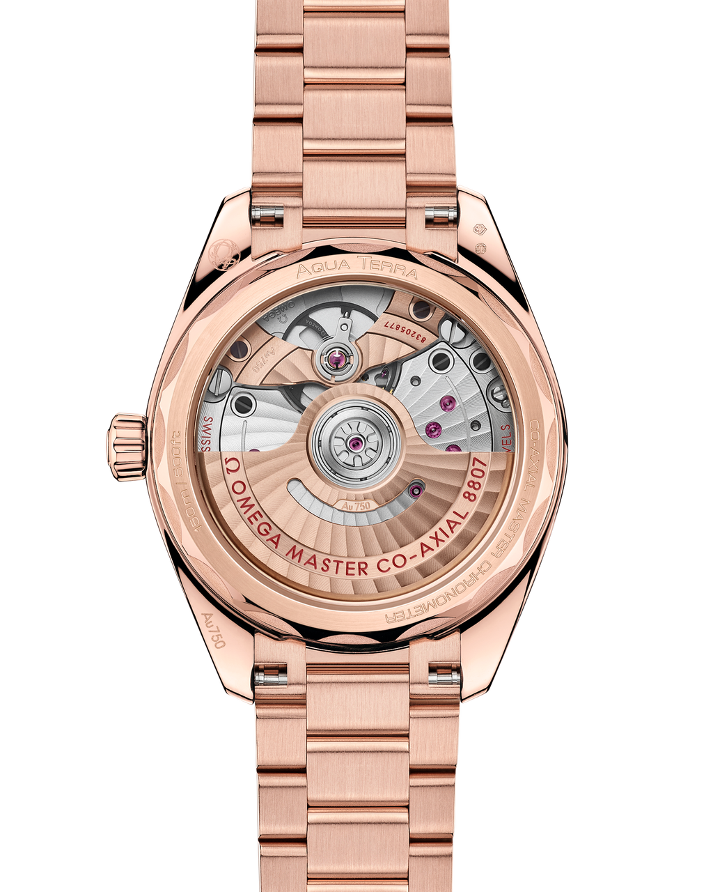 Seamaster Aqua Terra 150M 34 mm, Sedna™ gold on Sedna™ gold - 22055342099007 - View 2