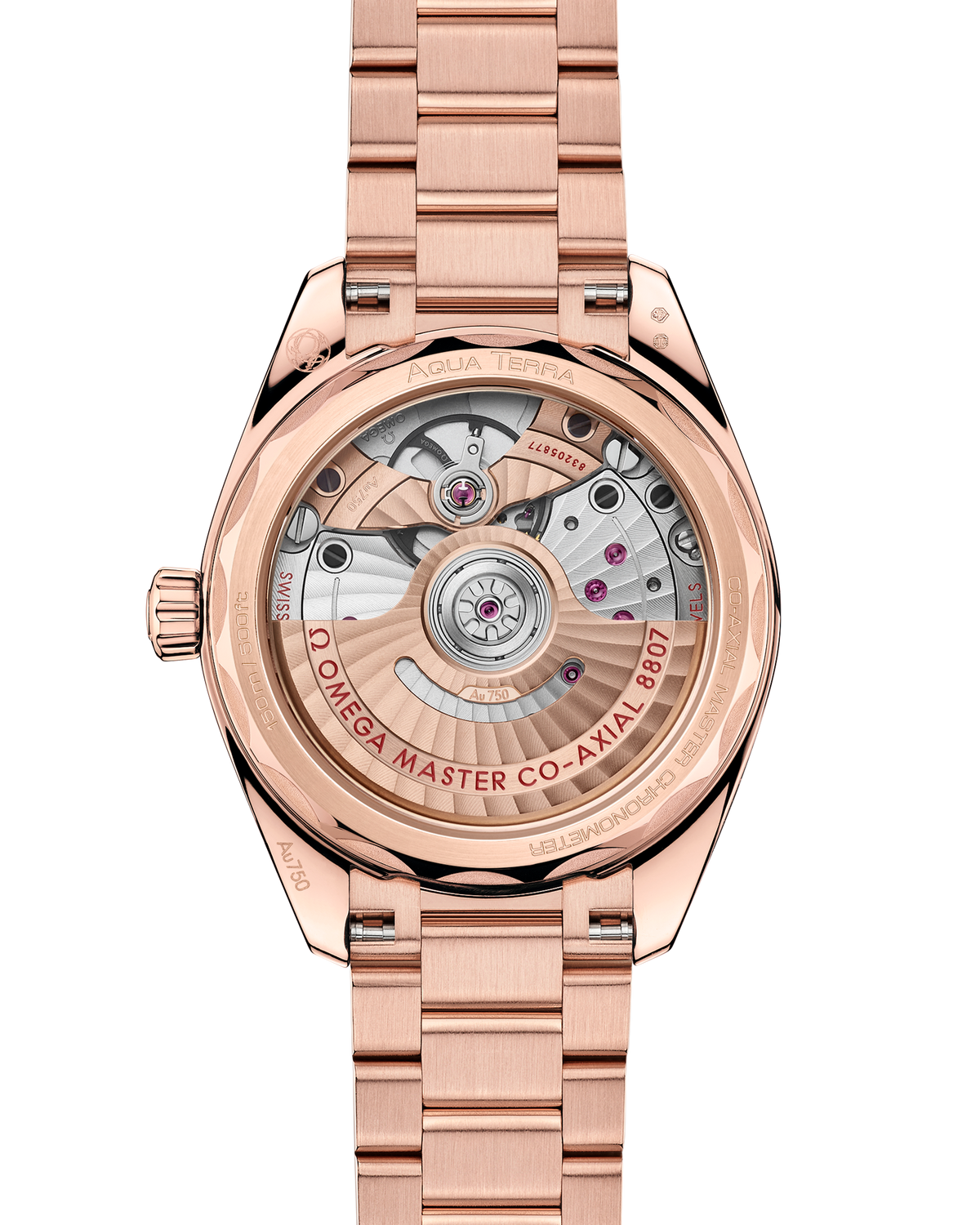 Seamaster Aqua Terra 150M 34 mm, Sedna™ gold on Sedna™ gold - 22055342099007 - View 2