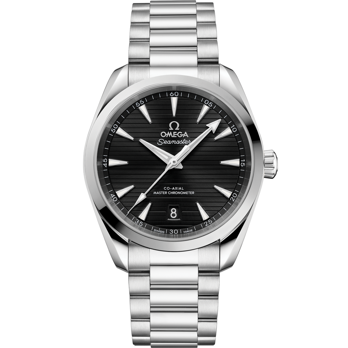 Seamaster Aqua Terra 150M 38 mm, steel on steel - 22010382001005 - View 1