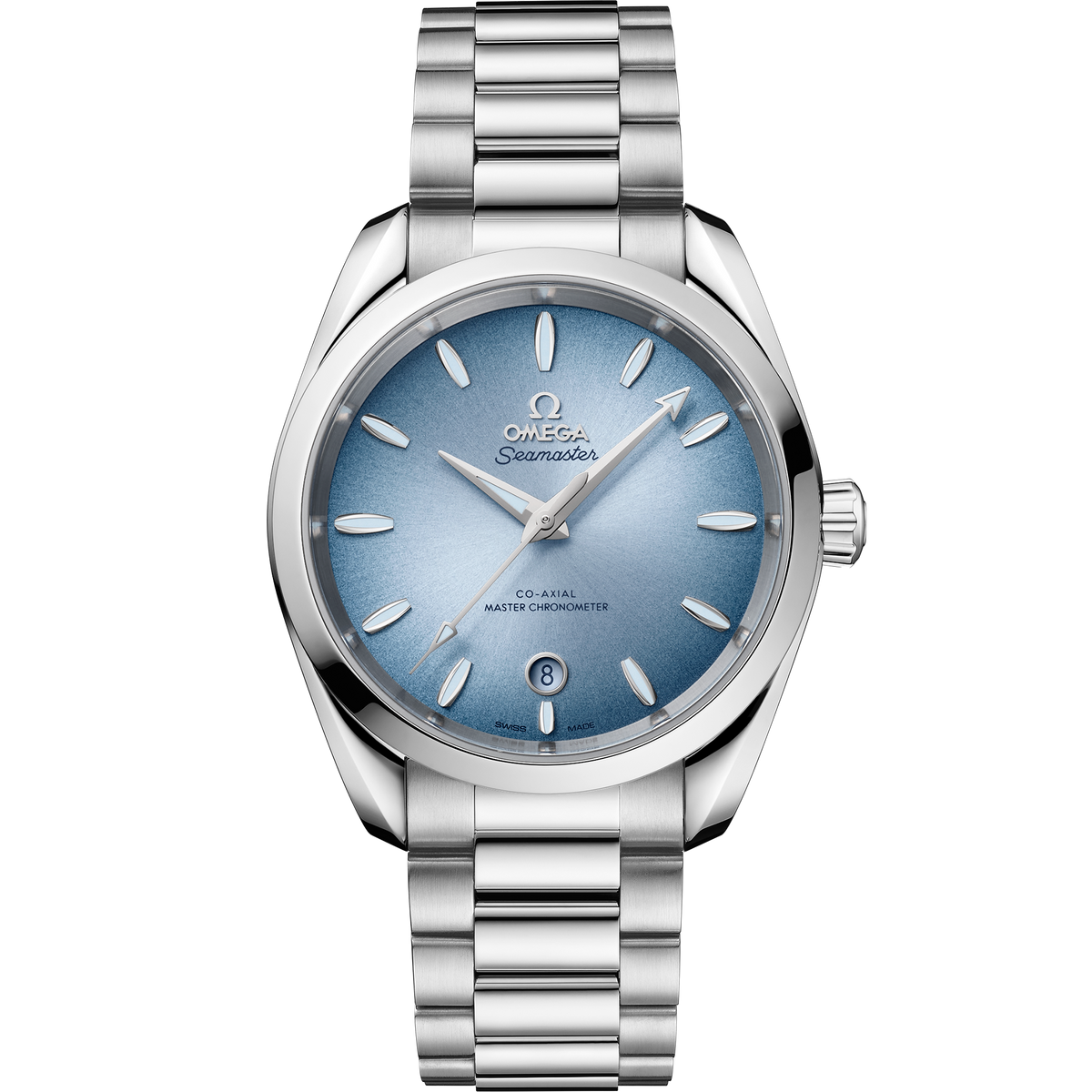 Seamaster Aqua Terra 150M 38 mm, steel on steel - 22010382003004 - View 1