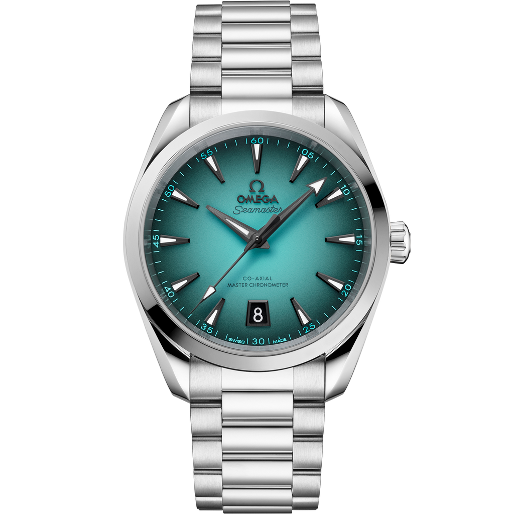 Seamaster Aqua Terra 150M 38 mm, steel on steel - 22010382003005 - View 1
