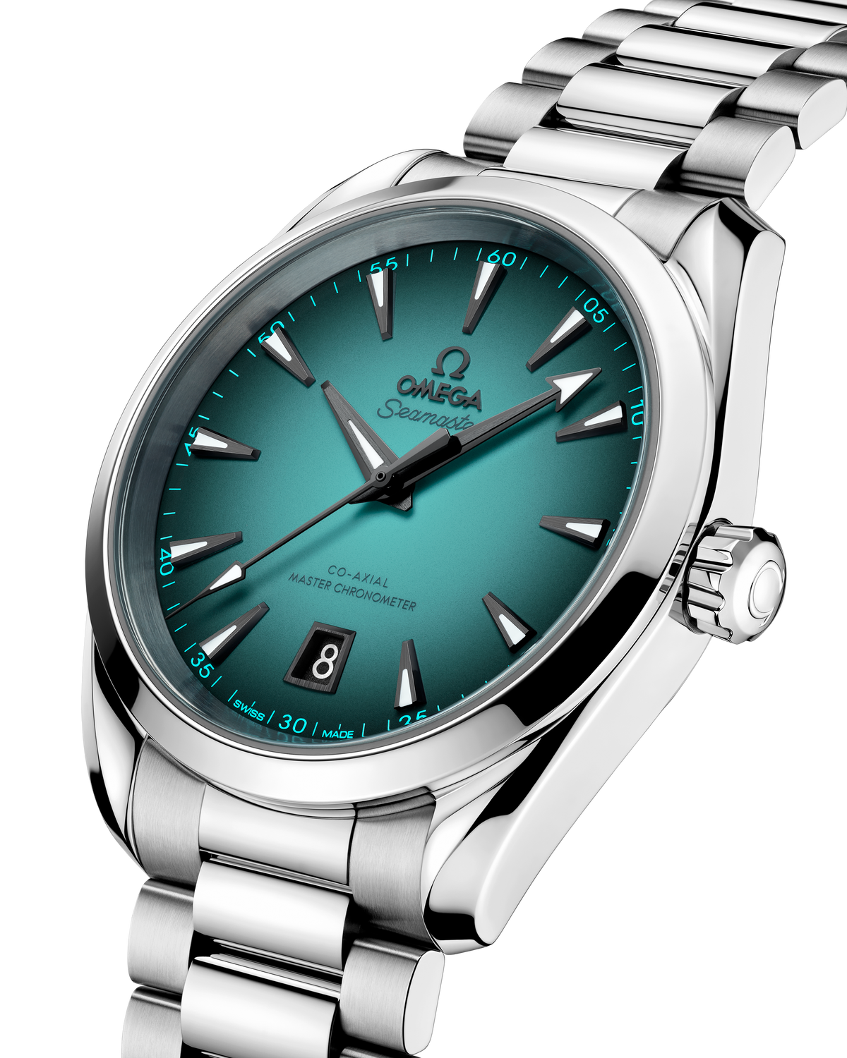 Seamaster Aqua Terra 150M 38 mm, steel on steel - 22010382003005 - View 3