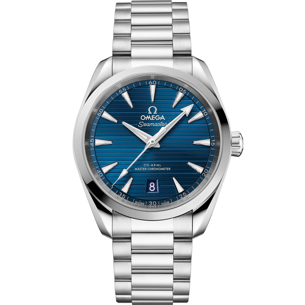 Seamaster Aqua Terra 150M 38 mm, steel on steel - 22010382003006 - View 1
