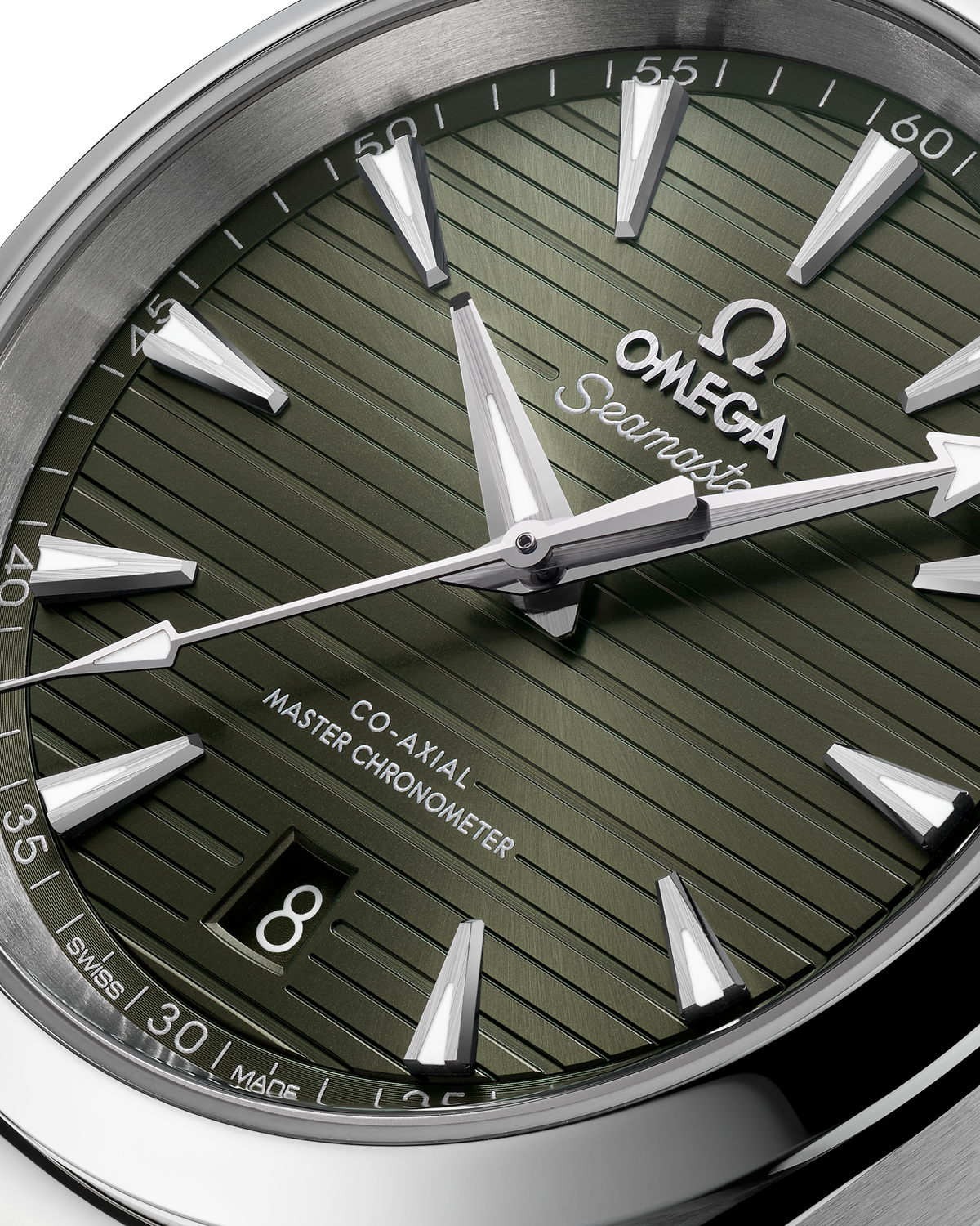 Seamaster Aqua Terra 150M 38 mm, steel on rubber strap - 22012382010001 - View 3