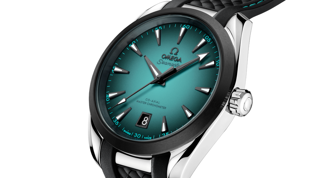 Seamaster Aqua Terra 150M 38 mm, steel on rubber strap - 22032382003001 - View 8