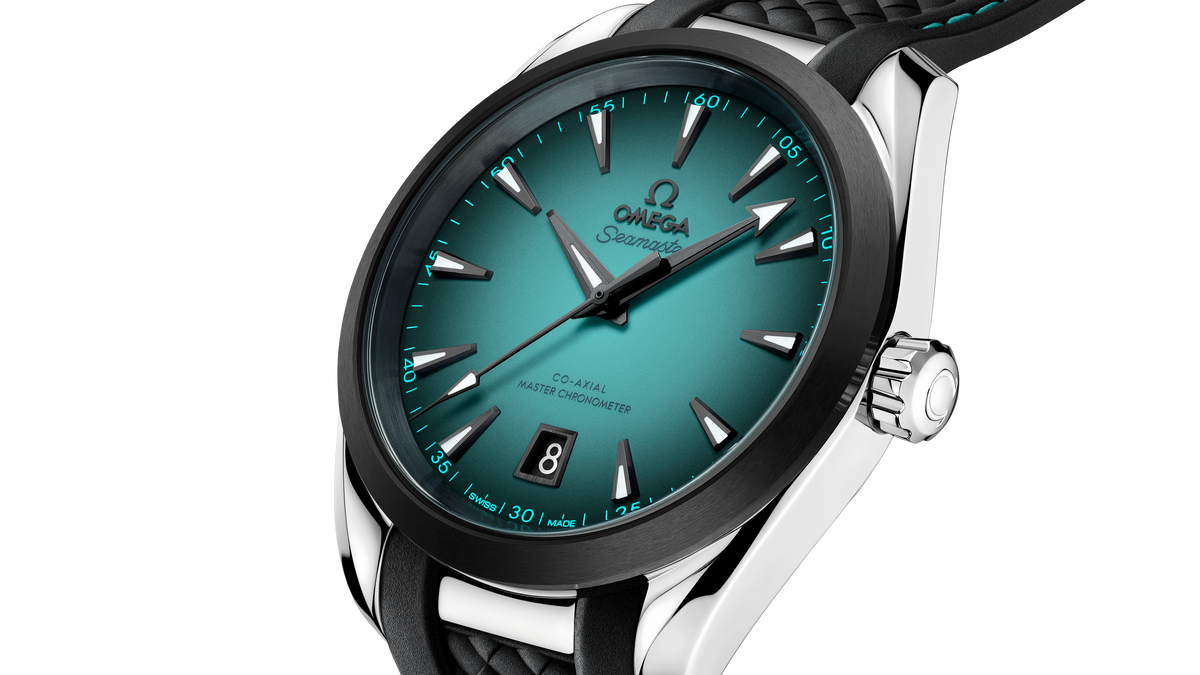 Seamaster Aqua Terra 150M 38 mm, steel on rubber strap - 22032382003001 - View 8