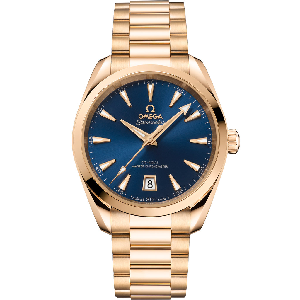 Seamaster Aqua Terra 150M 38 mm, Moonshine™ gold on Moonshine™ gold - 22050382003001 - View 1