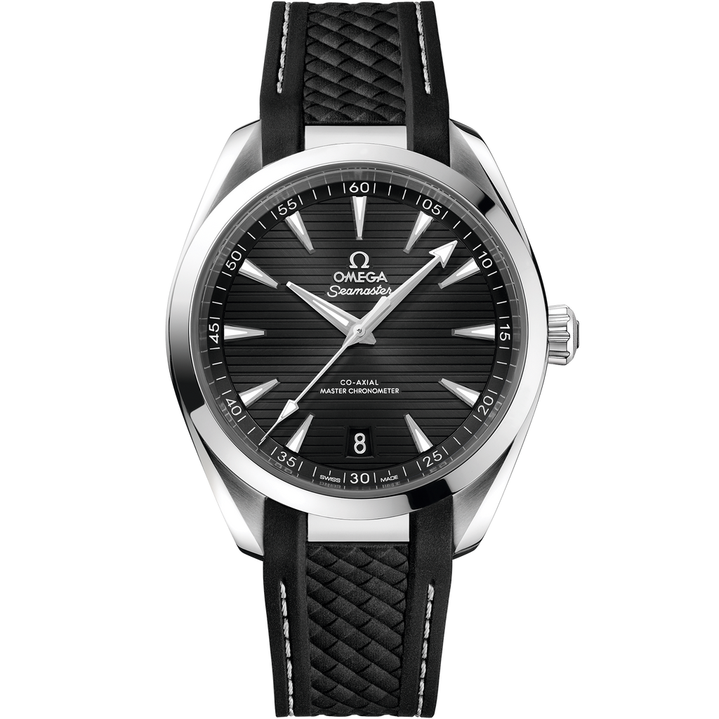 Seamaster Aqua Terra 150M 41 mm, steel on rubber strap - 22012412101001 - View 1