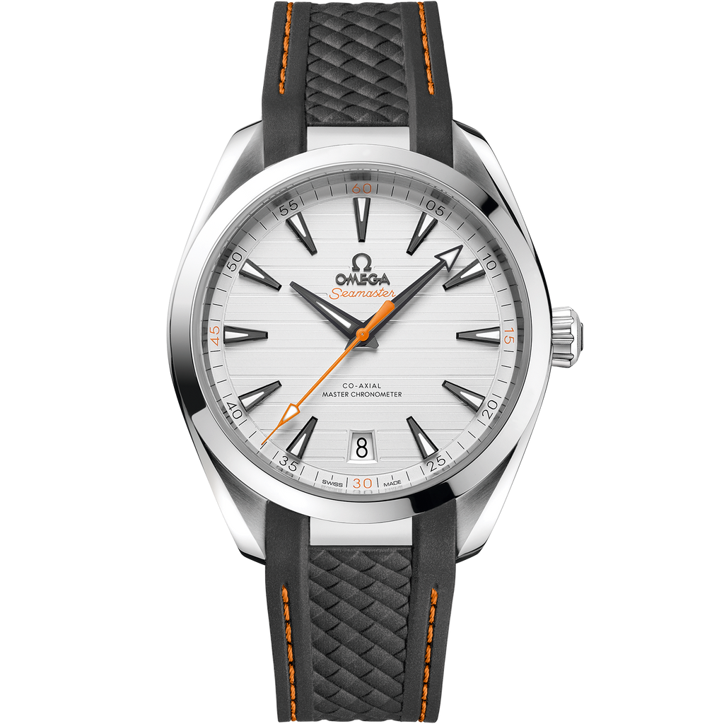 Seamaster Aqua Terra 150M 41 mm, steel on rubber strap - 22012412102002 - View 1