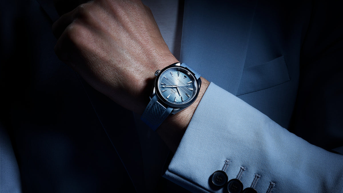 Seamaster Aqua Terra 150M 41 mm, steel on rubber strap - 22012412103008 - View 8