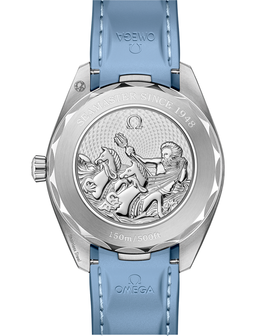 Seamaster Aqua Terra 150M 41 mm, steel on rubber strap - 22012412103008 - View 2