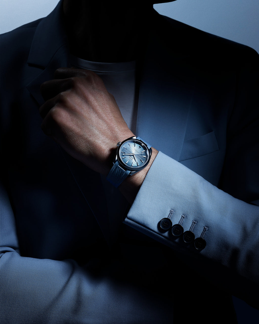 Seamaster Aqua Terra 150M 41 mm, steel on rubber strap - 22012412103008 - View 6
