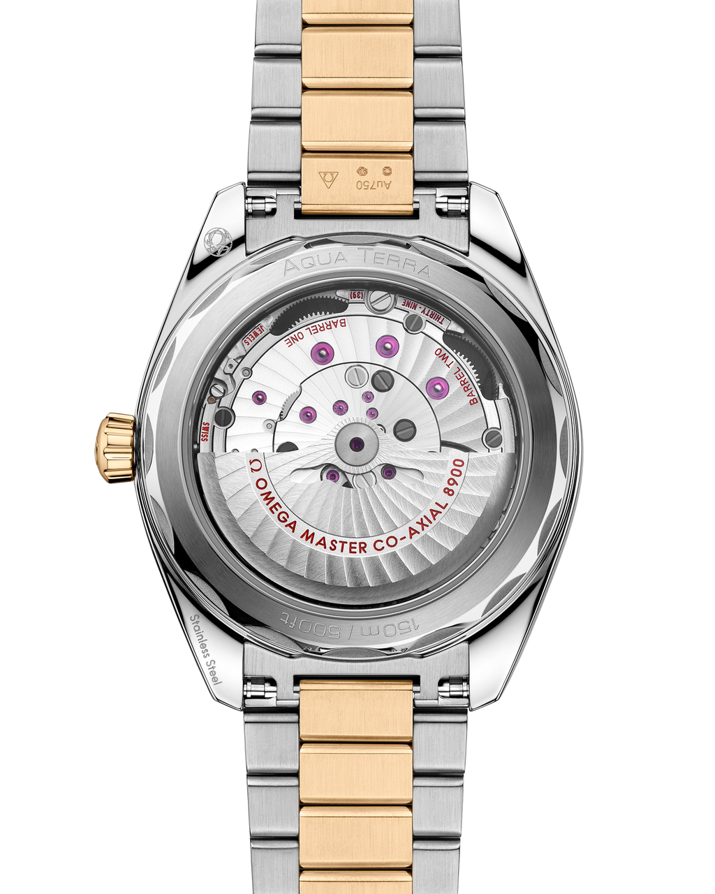 Seamaster Aqua Terra 150M 41 mm, steel - Moonshine™ gold on steel - Moonshine™ gold - 22020412101001 - View 2