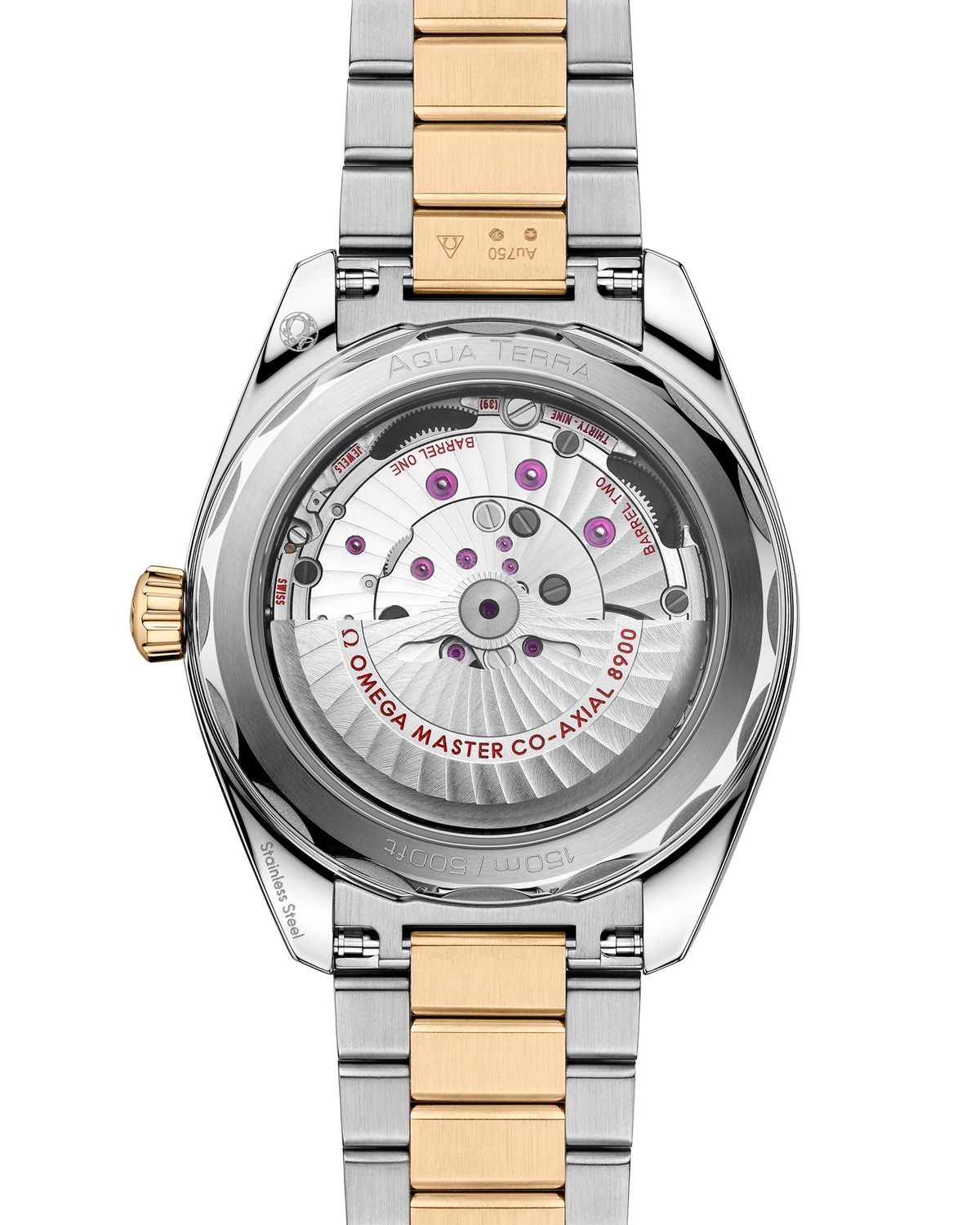 Seamaster Aqua Terra 150M 41 mm, steel - Moonshine™ gold on steel - Moonshine™ gold - 22020412101001 - View 2