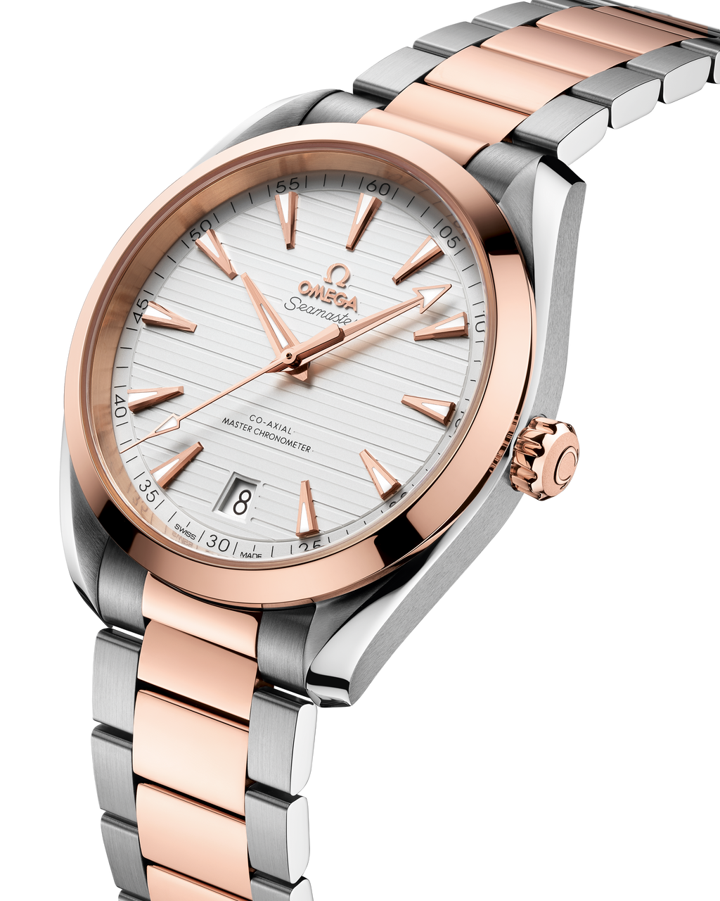 Seamaster Aqua Terra 150M 41 mm, steel - Sedna™ gold on steel - Sedna™ gold - 22020412102001 - View 2