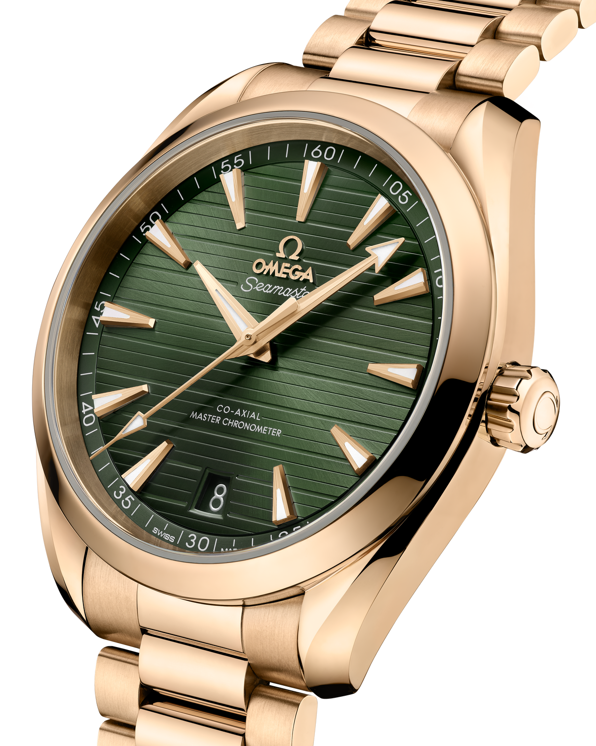 Seamaster Aqua Terra 150M 41 mm, Moonshine™ gold on Moonshine™ gold - 22050412110001 - View 3