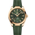 Seamaster Aqua Terra 150M 41 mm, Moonshine™ gold on rubber strap - 22052412110001 - View 1