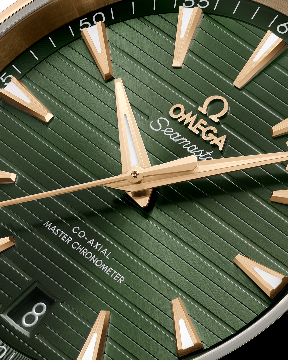 Seamaster Aqua Terra 150M 41 mm, Moonshine™ gold on rubber strap - 22052412110001 - View 4