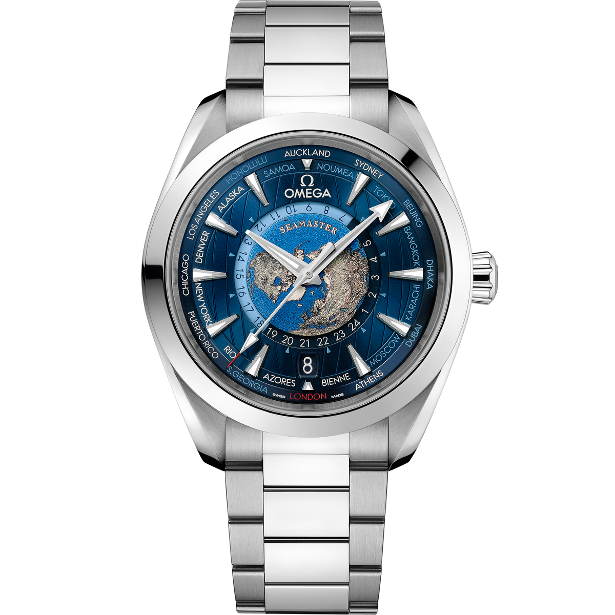 Seamaster Aqua Terra 150M 43 mm, steel on steel - 22010432203001 - View 1