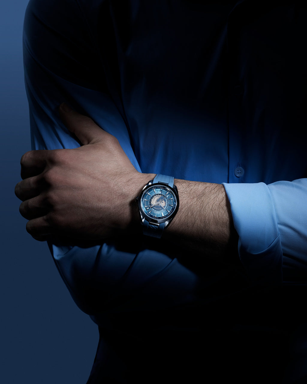 Seamaster Aqua Terra 150M 43 mm, steel on rubber strap - 22012432203002 - View 5