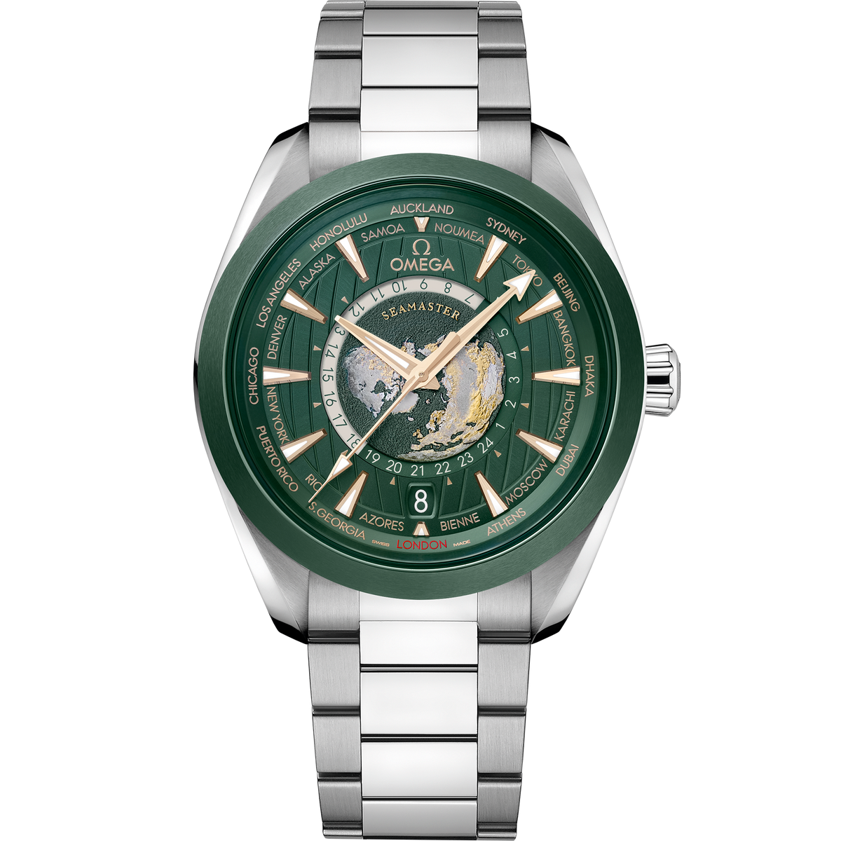 Seamaster Aqua Terra 150M 43 mm, steel on steel - 22030432210001 - View 1