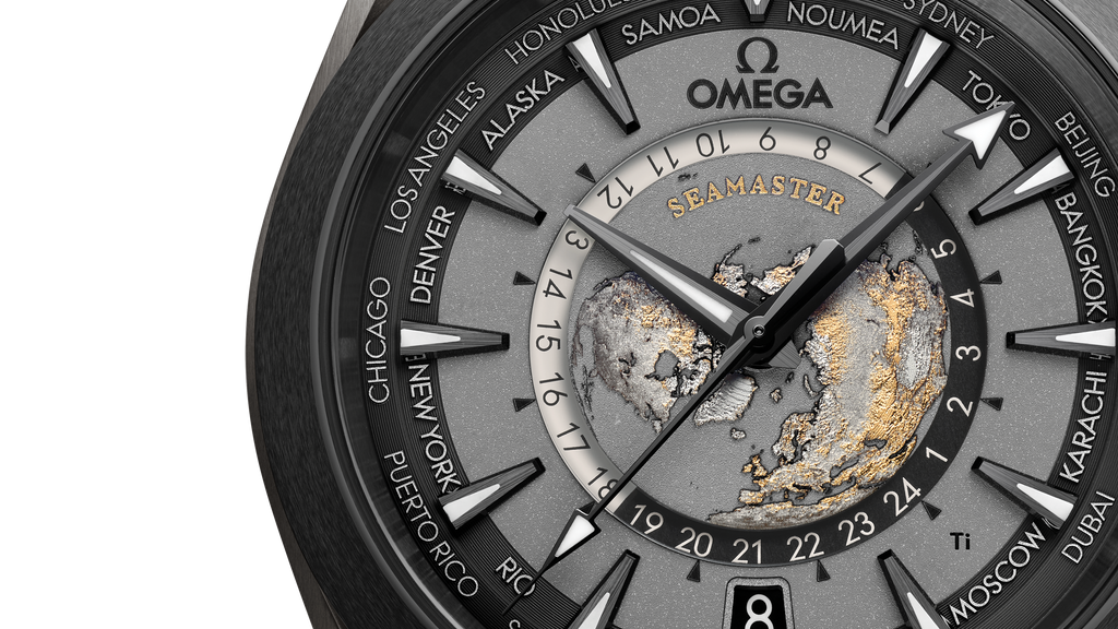Seamaster Aqua Terra 150M 43 mm, titanium on rubber strap - 22092432299001 - View 4