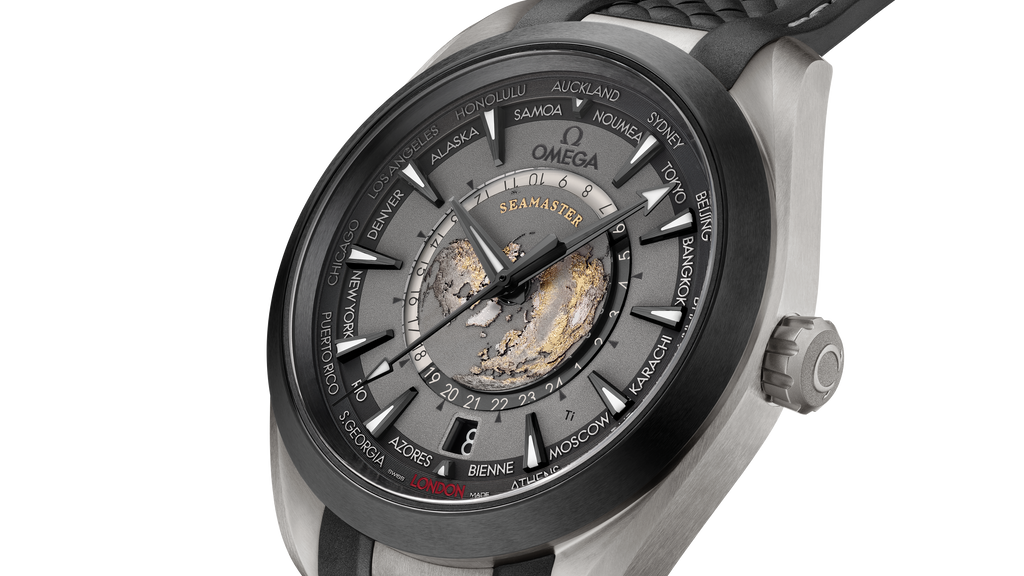Seamaster Aqua Terra 150M 43 mm, titanium on rubber strap - 22092432299001 - View 6