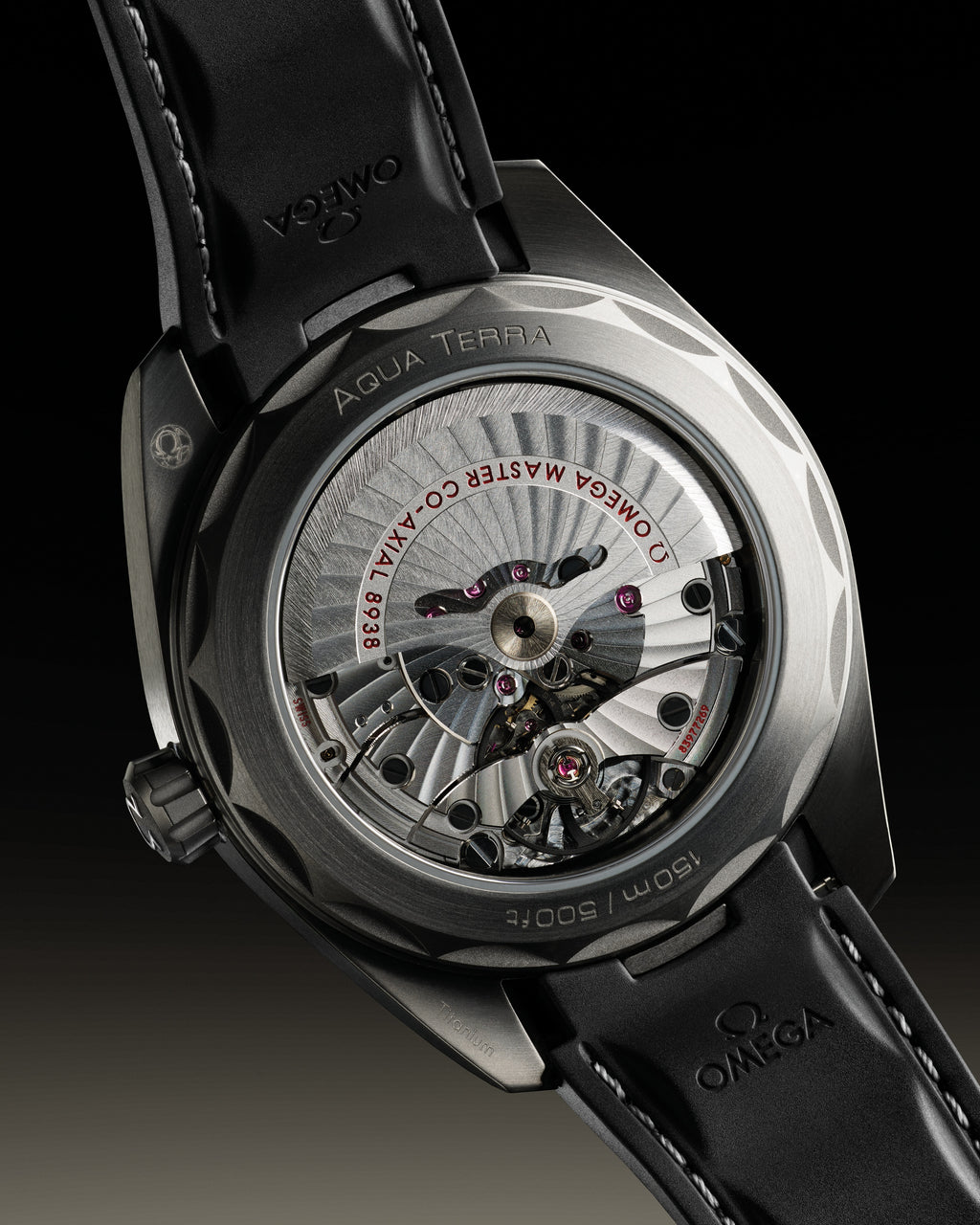 Seamaster Aqua Terra 150M 43 mm, titanium on rubber strap - 22092432299001 - View 11