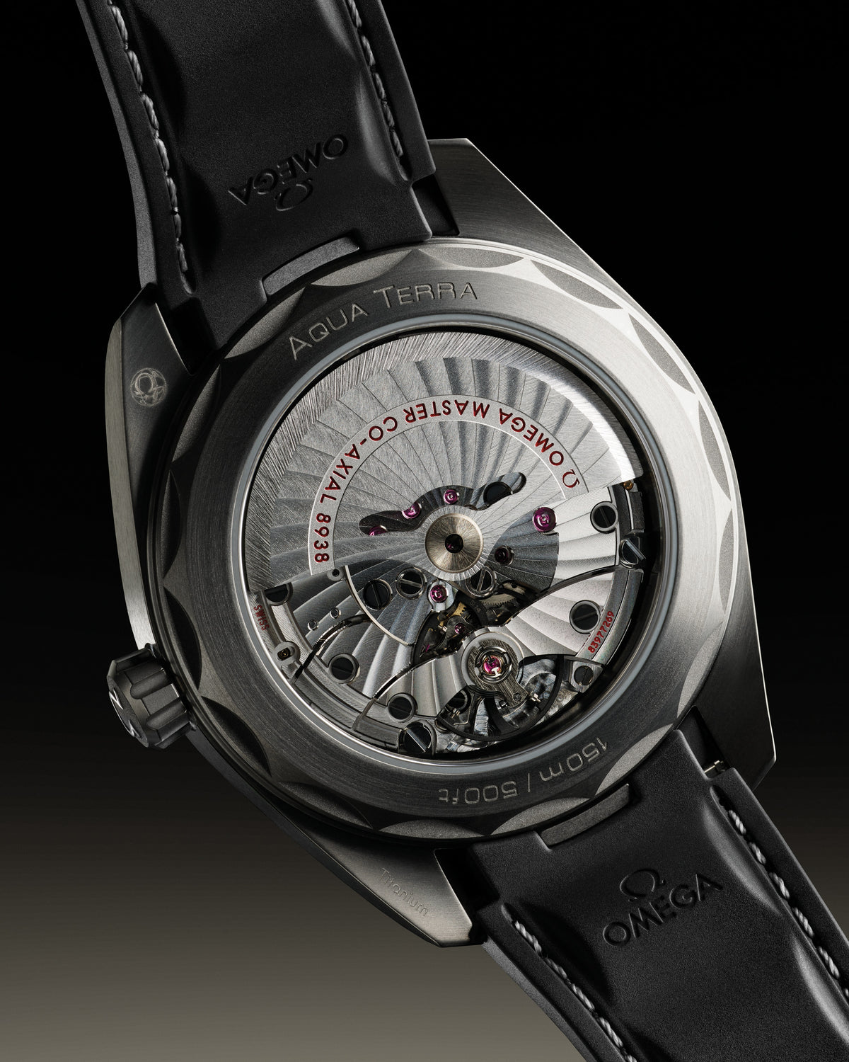 Seamaster Aqua Terra 150M 43 mm, titanium on rubber strap - 22092432299001 - View 11