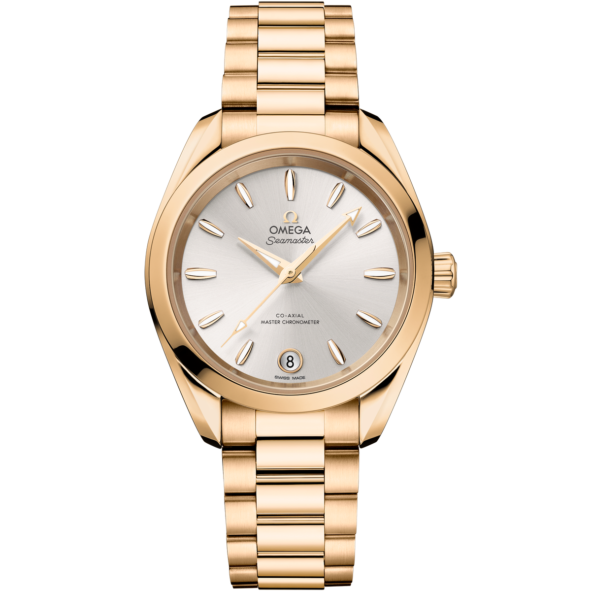 Seamaster Aqua Terra Shades 34 mm, Moonshine™ gold on Moonshine™ gold - 22050342002001 - View 1