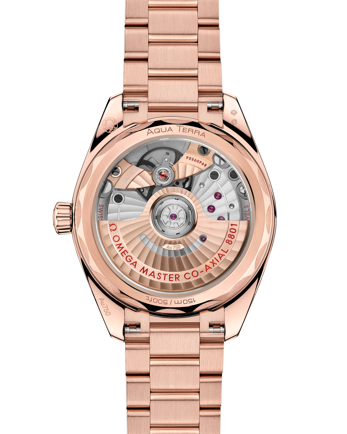 Seamaster Aqua Terra Shades 34 mm, Sedna™ gold on Sedna™ gold - 22055342060001 - View 2