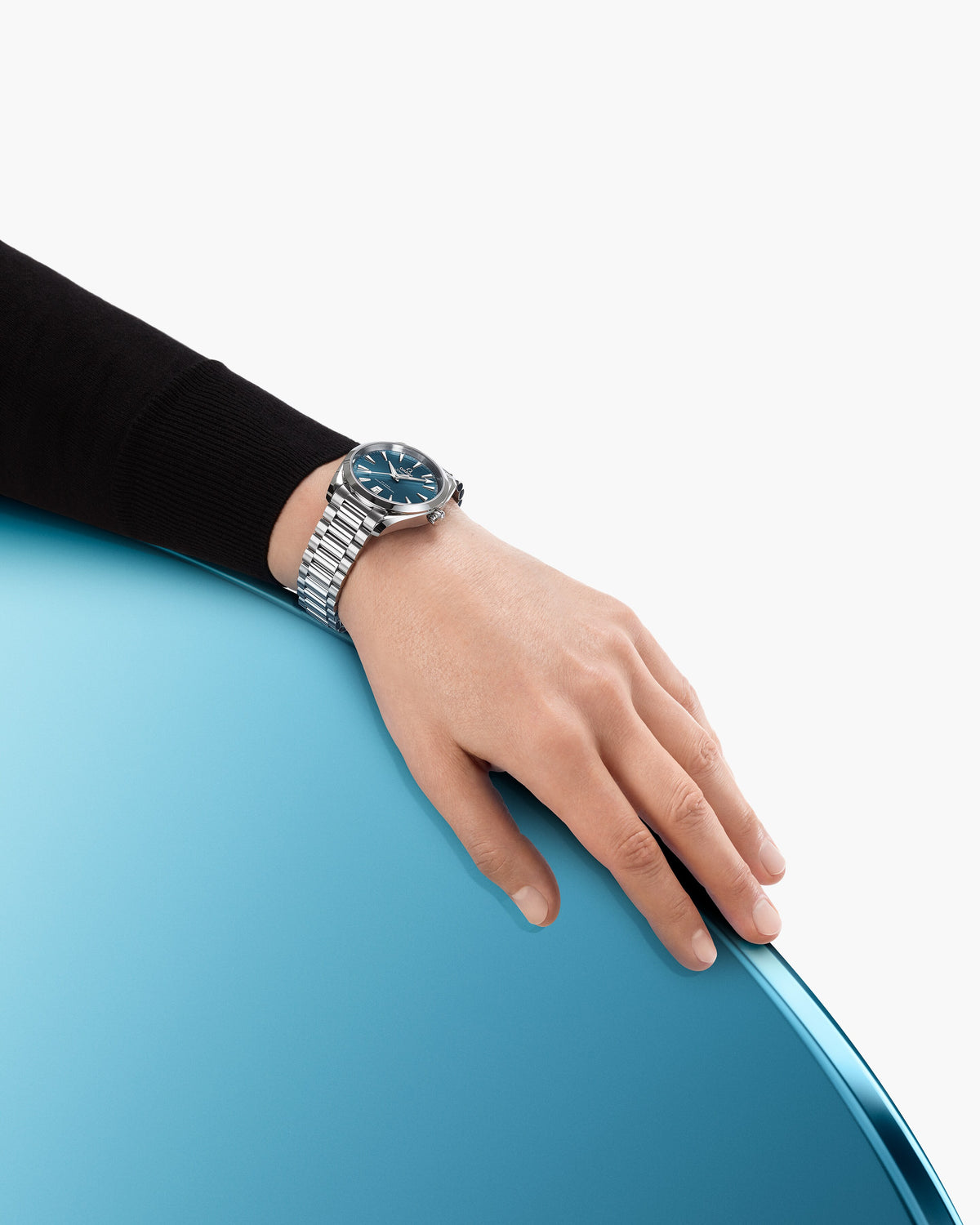 Seamaster Aqua Terra Shades 38 mm, steel on steel - 22010382003003 - View 5