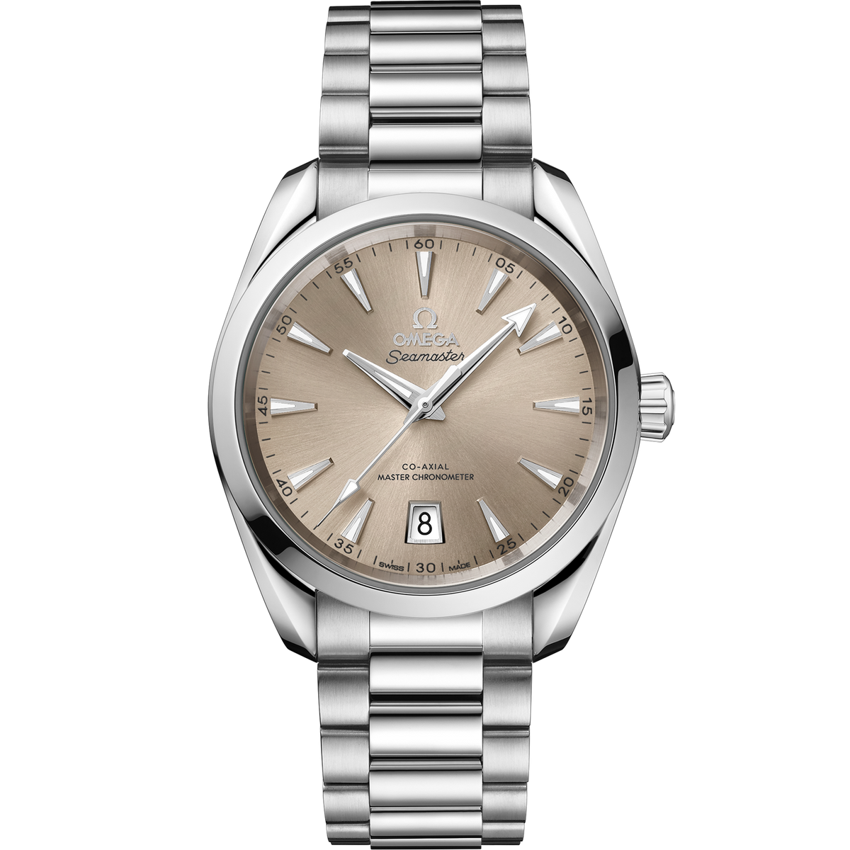 Seamaster Aqua Terra Shades 38 mm, steel on steel - 22010382009001 - View 1