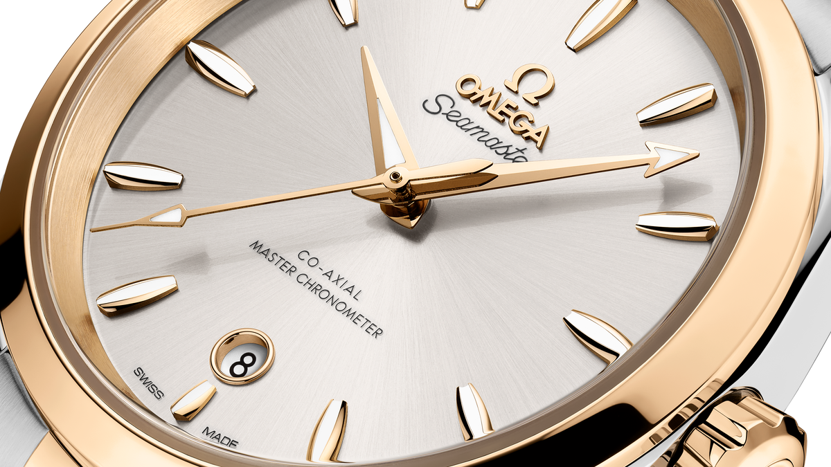 Seamaster Aqua Terra Shades 38 mm, steel - Moonshine™ gold on steel - Moonshine™ gold - 22020382002002 - View 5