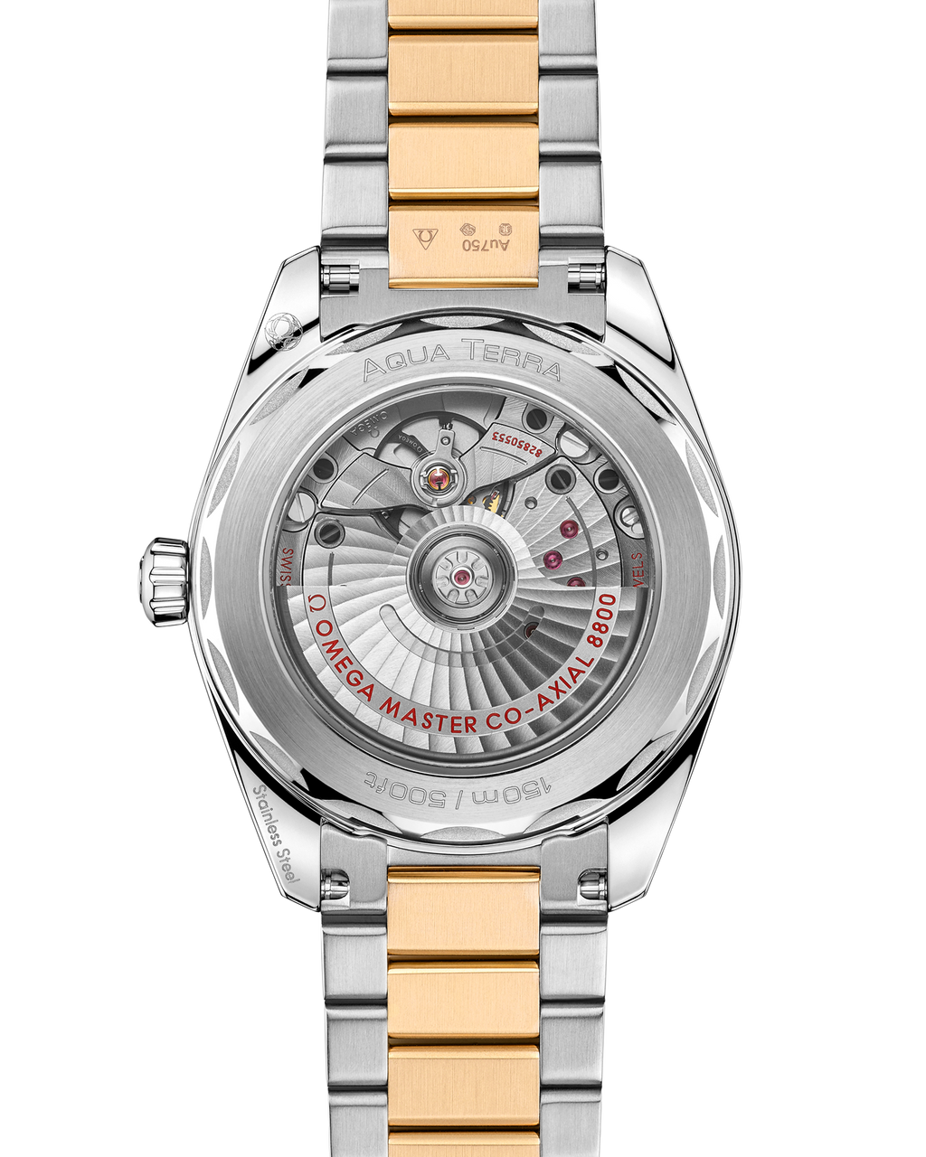 Seamaster Aqua Terra Shades 38 mm, steel - Moonshine™ gold on steel - Moonshine™ gold - 22020382002002 - View 2