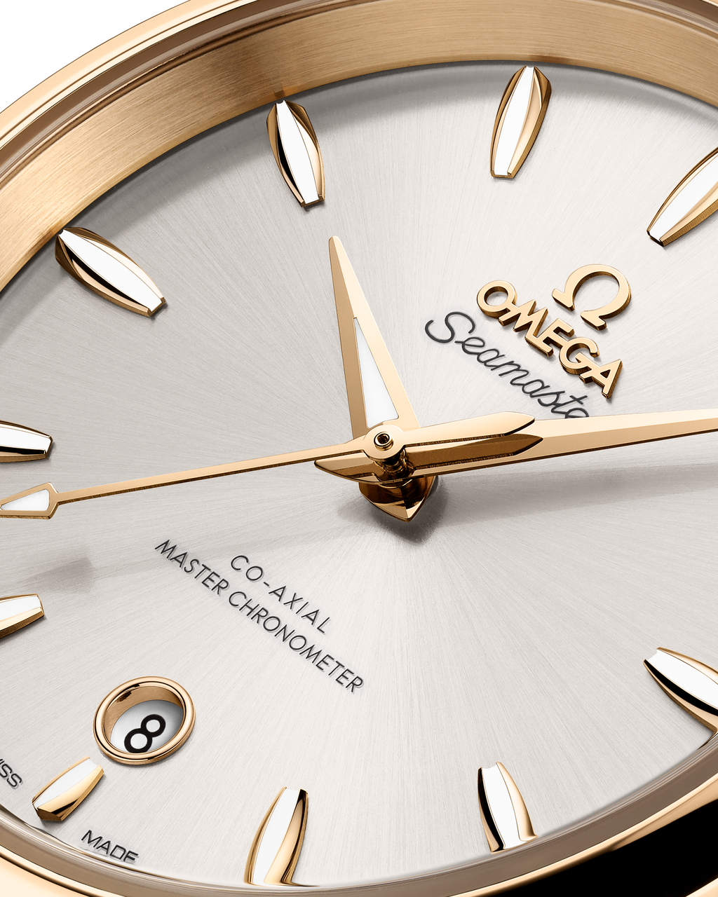 Seamaster Aqua Terra Shades 38 mm, steel - Moonshine™ gold on steel - Moonshine™ gold - 22020382002002 - View 4