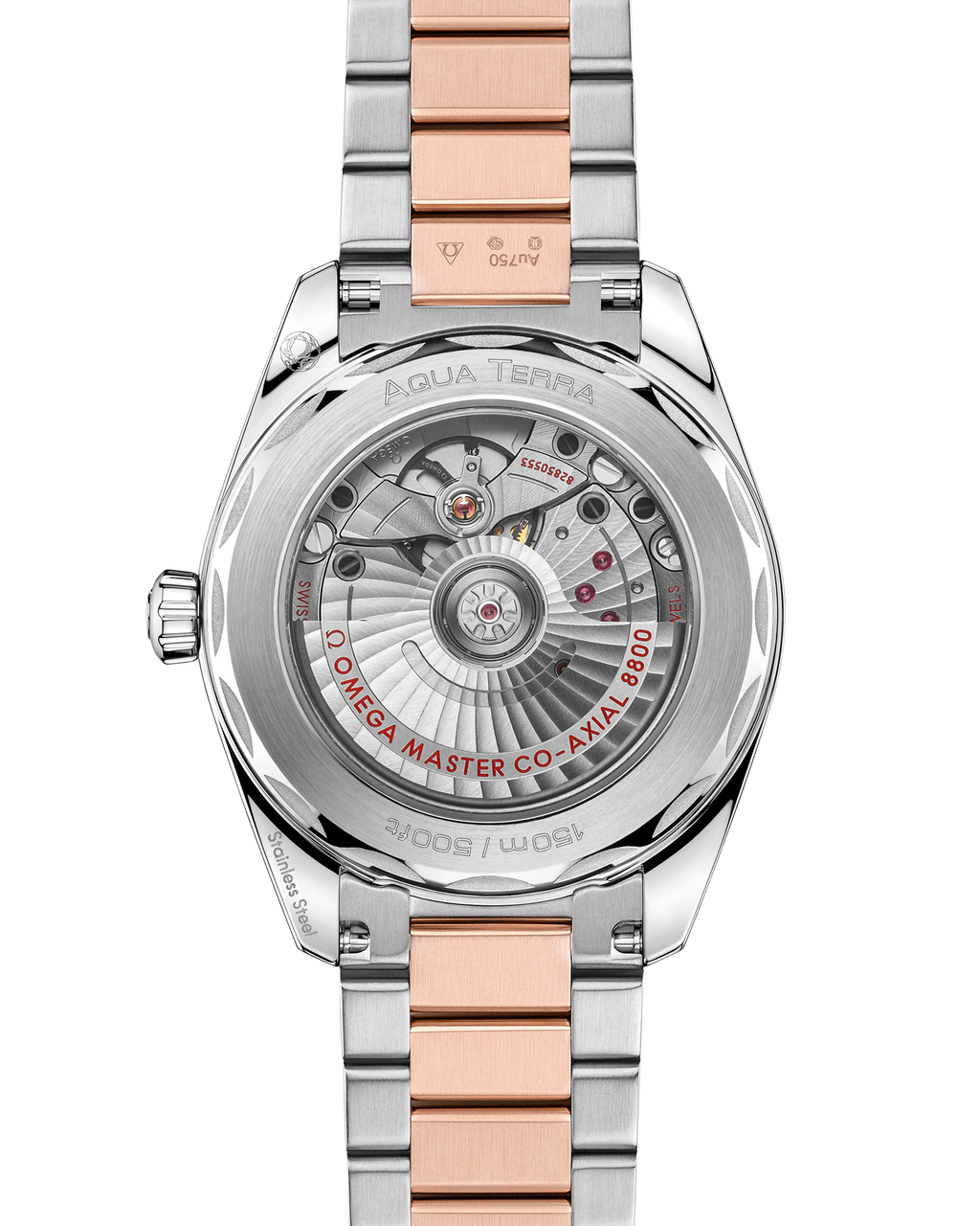 Seamaster Aqua Terra Shades 38 mm, steel - Sedna™ gold on steel - Sedna™ gold - 22020382009001 - View 2