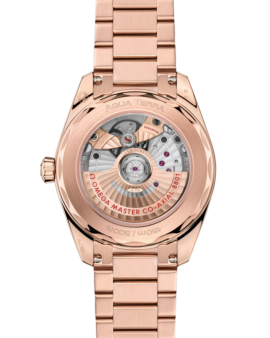 Seamaster Aqua Terra Shades 38 mm, Sedna™ gold on Sedna™ gold - 22050382010001 - View 2
