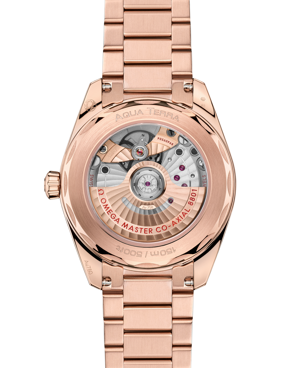 Seamaster Aqua Terra Shades 38 mm, Sedna™ gold on Sedna™ gold - 22050382010001 - View 2