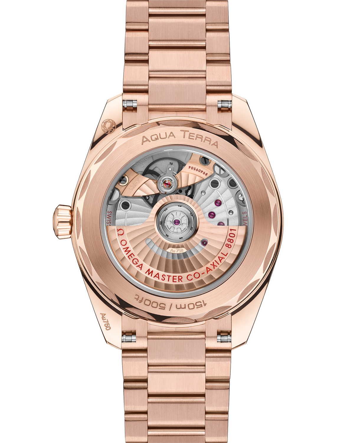 Seamaster Aqua Terra Shades 38 mm, Sedna™ gold on Sedna™ gold - 22055382009001 - View 2