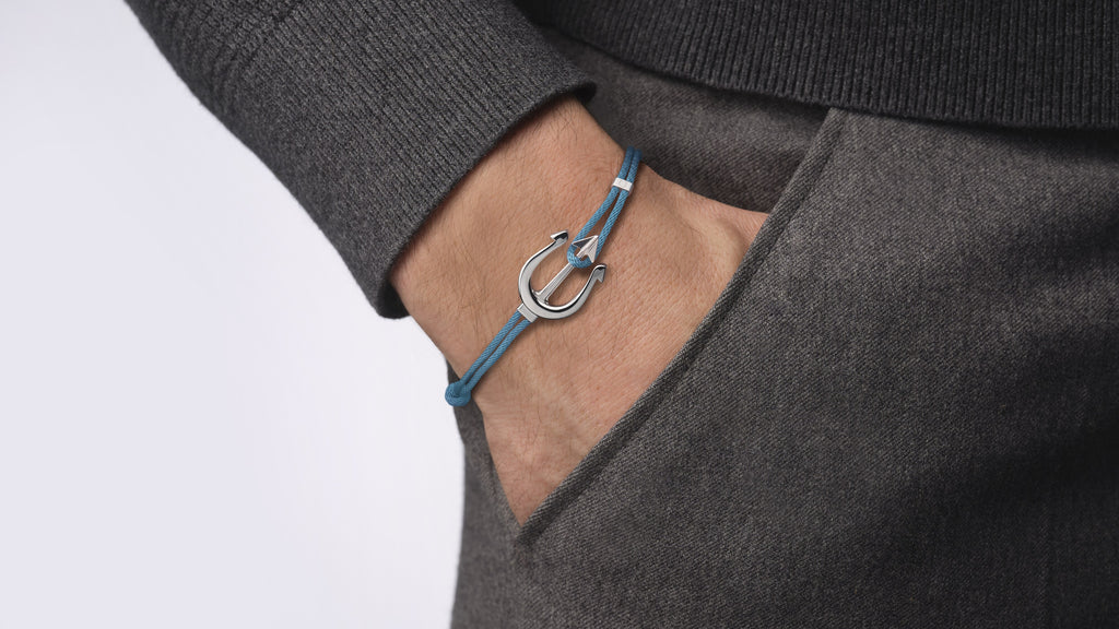 Seamaster Bracelet, cord, stainless steel - B607ST0000405 - View 3