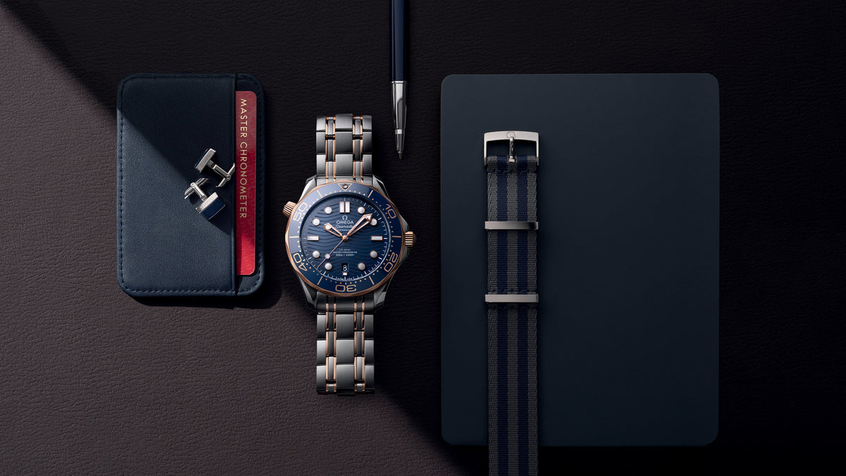 Seamaster Diver 300M 42 mm, steel - Sedna™ gold on steel - Sedna™ gold - 21020422003002 - View 4