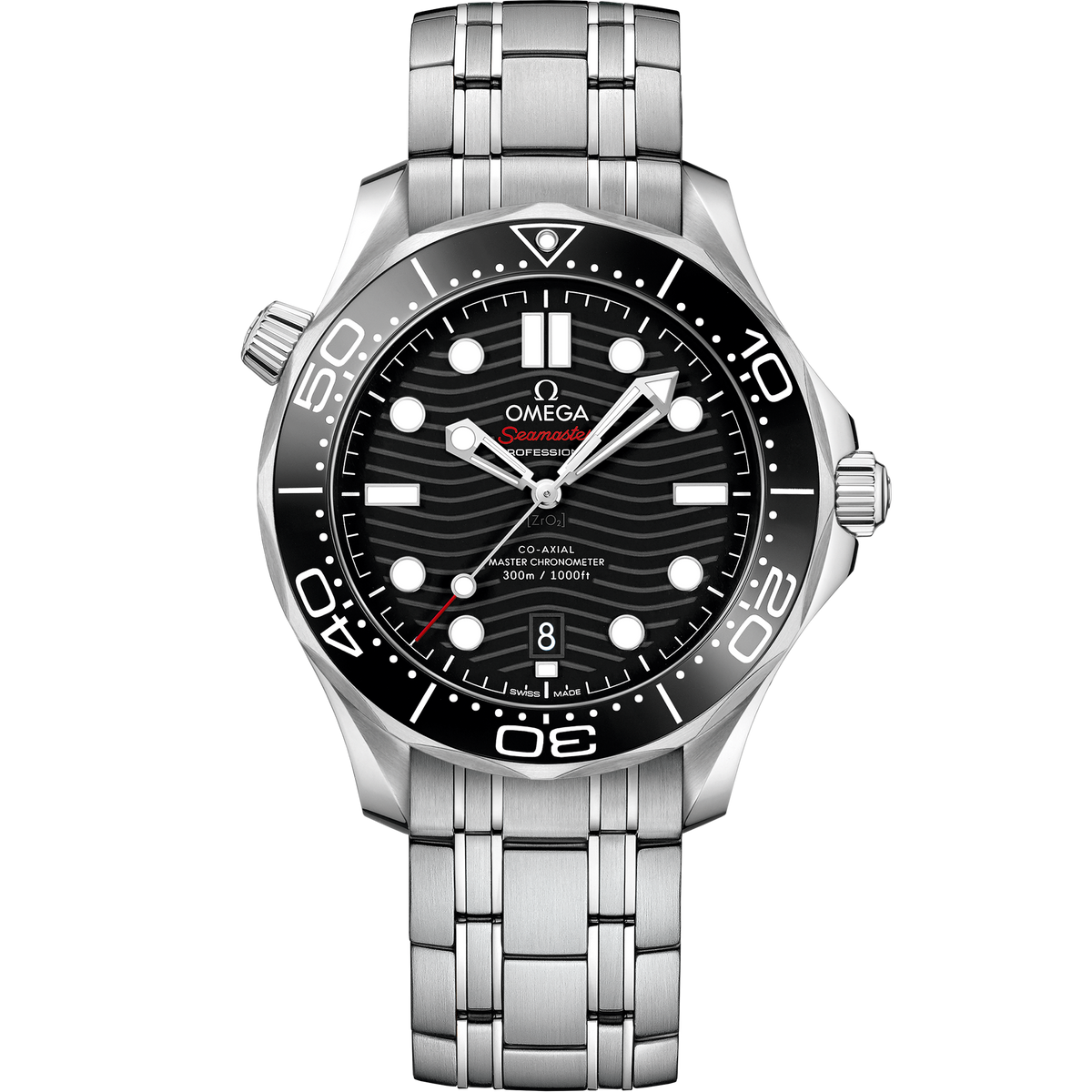 Seamaster Diver 300M 42 mm, steel on steel - 21030422001001 - View 1