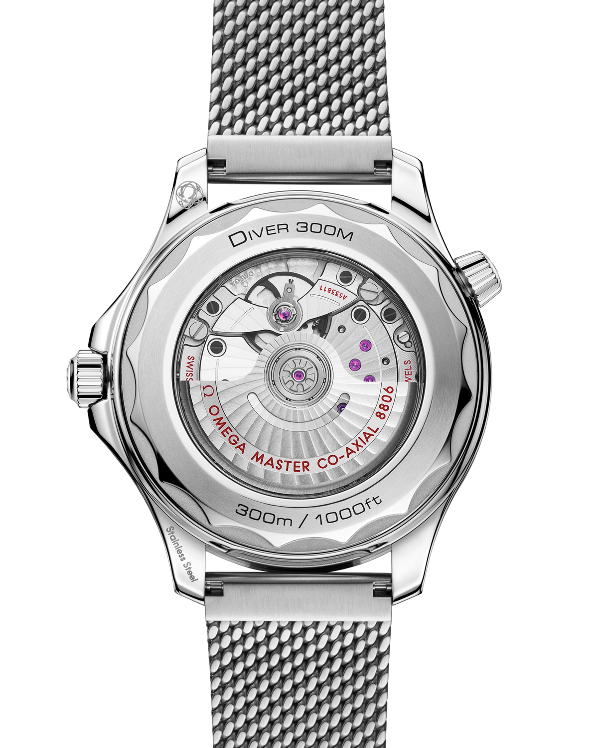Seamaster Diver 300M 42 mm, steel on steel - 21030422001018 - View 2