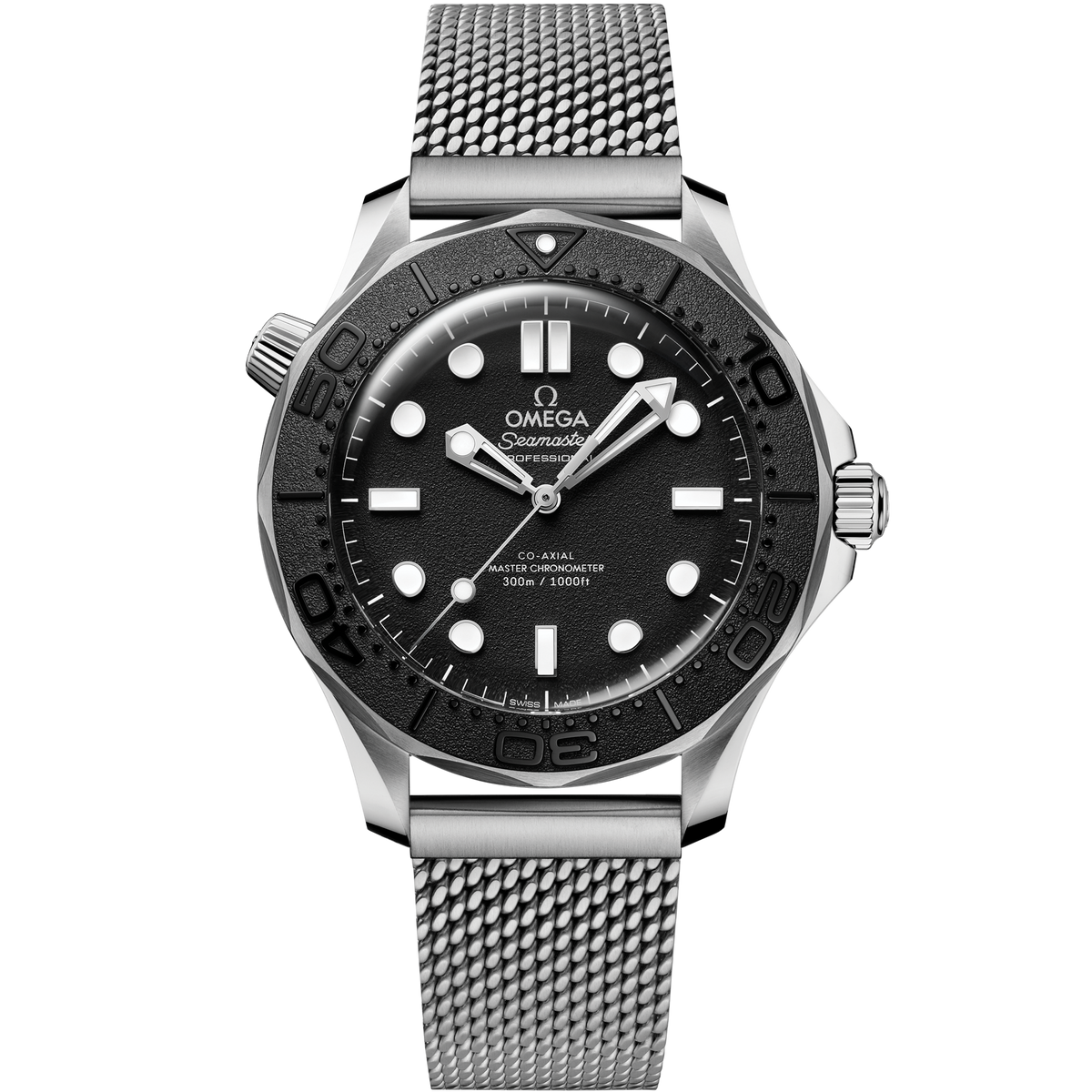 Seamaster Diver 300M 42 mm, steel on steel - 21030422001023 - View 1
