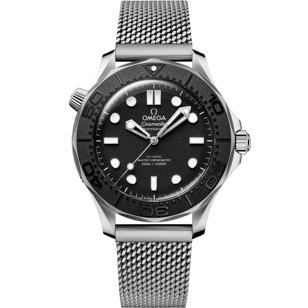 Seamaster Diver 300M 42 mm, steel on steel - 21030422001029 - View 1