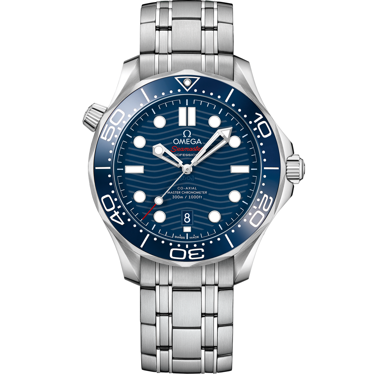 Seamaster Diver 300M 42 mm, steel on steel - 21030422003001 - View 1